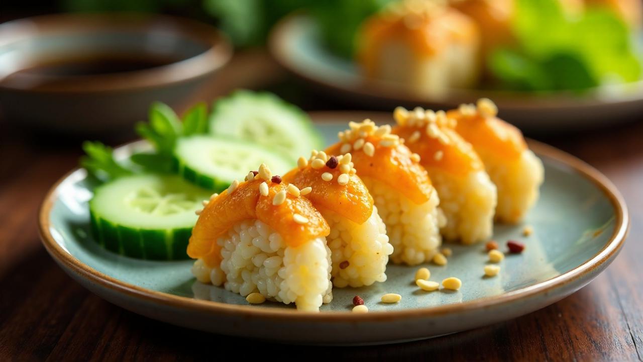 Inari Sushi: Tofu-Taschen gefüllt mit Reis