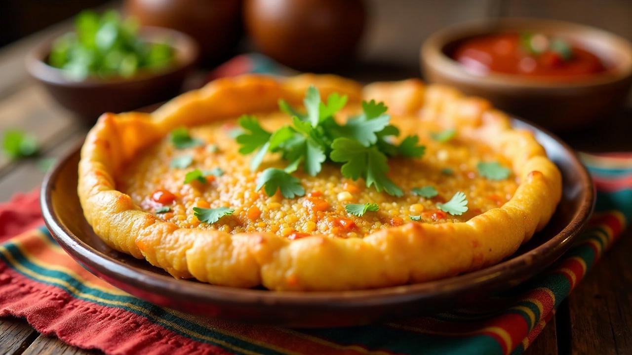 Indianisches Navajo Fry Bread