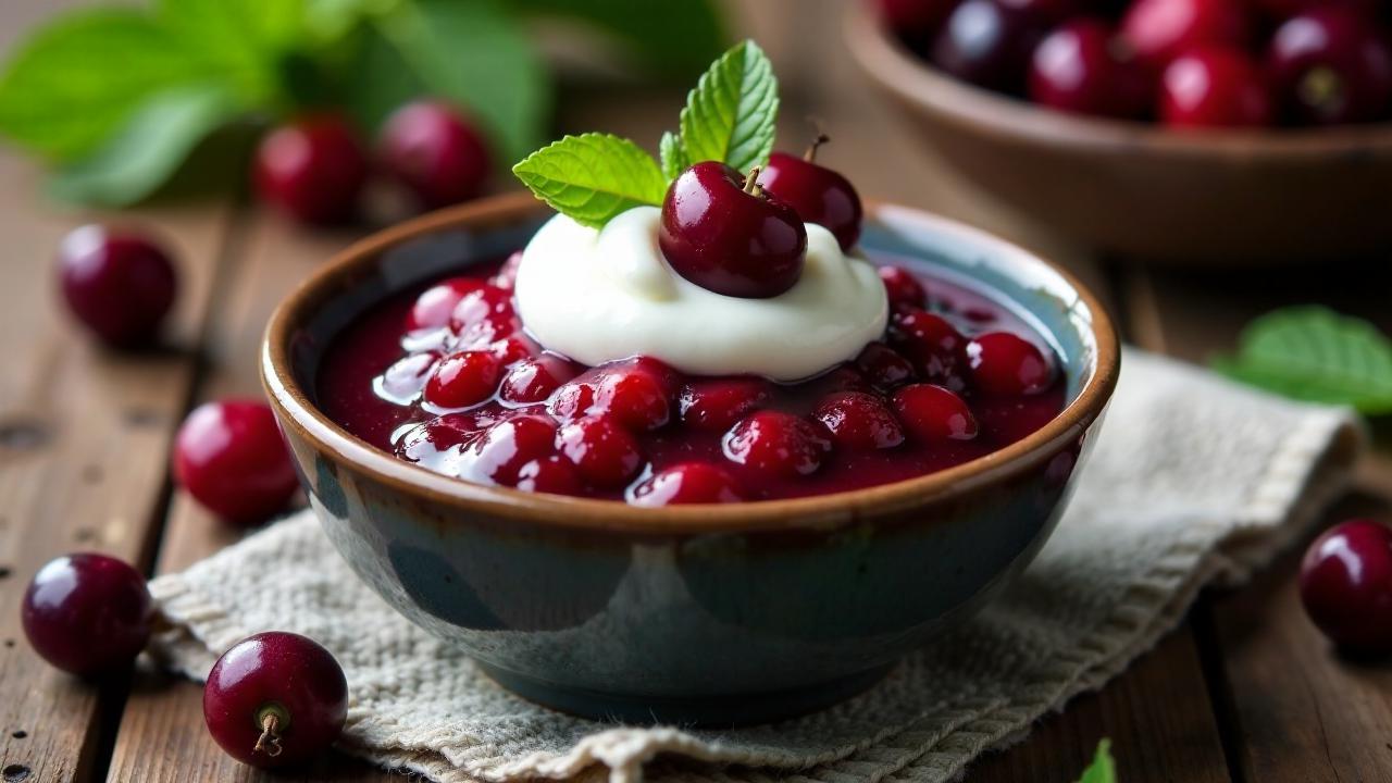 Indigenous Flavors: Chokecherry-Pudding