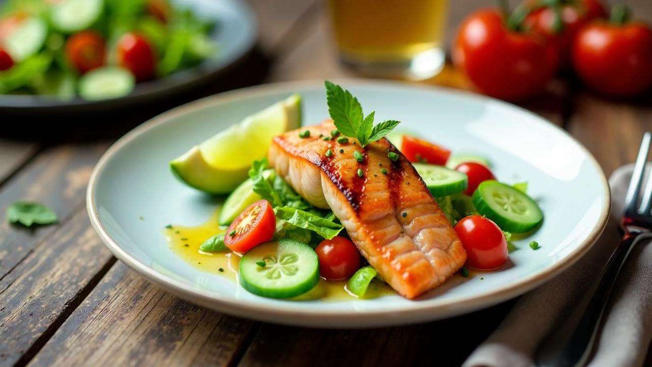 Indigenous Flavors: Lachs-Salat