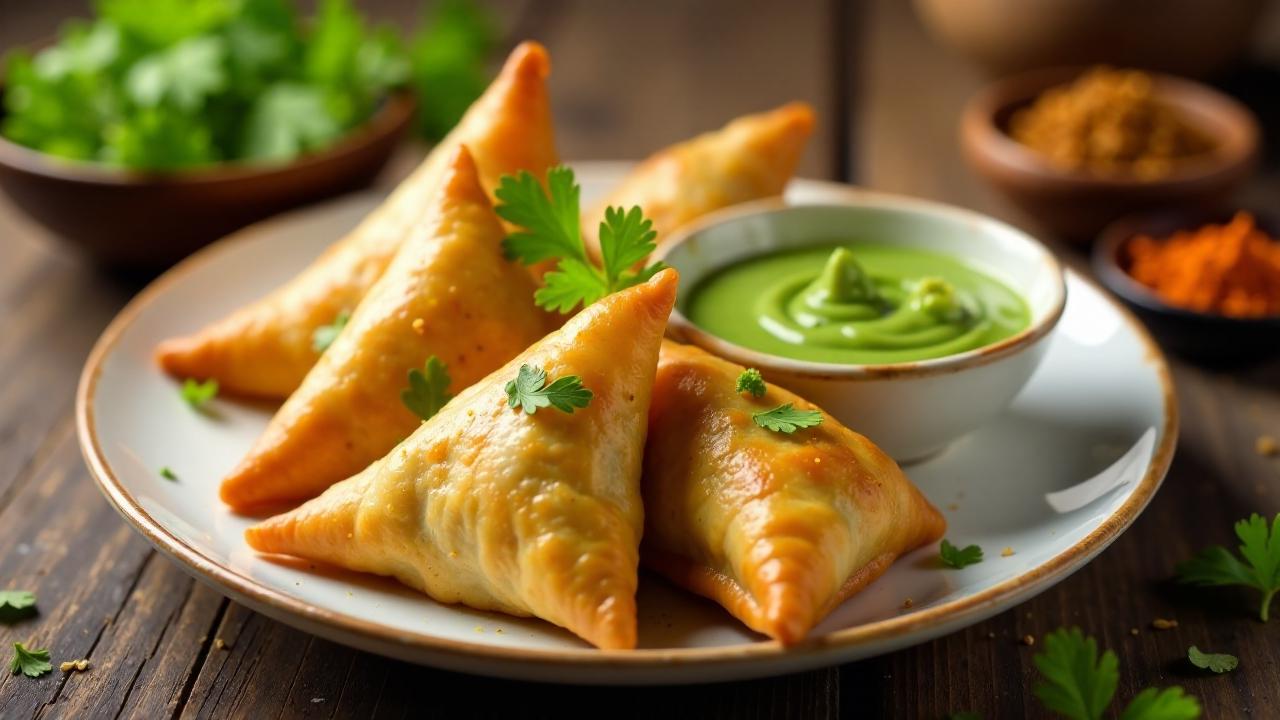 Indischer Samosa-Füllung