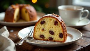 Ingwer-Rosinen Panettone