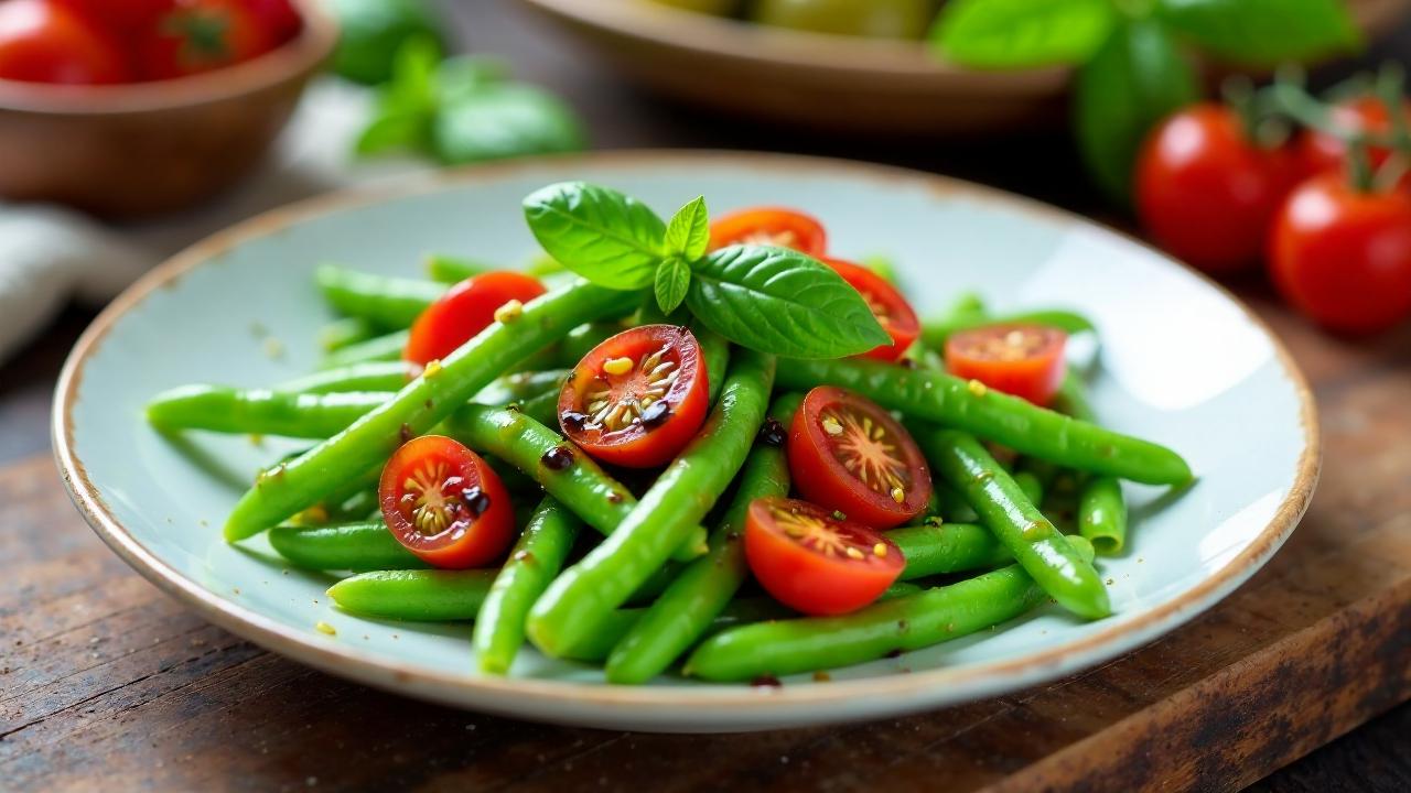 Insalata di Fagiolini (Grüner Bohnensalat)