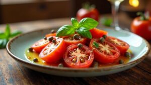 Insalata di Pomodori e Capperi