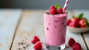 Insekten-Frucht-Smoothie