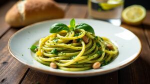 Insekten-Pesto-Pasta