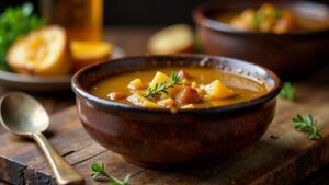 Irish Onion and Beer Soup