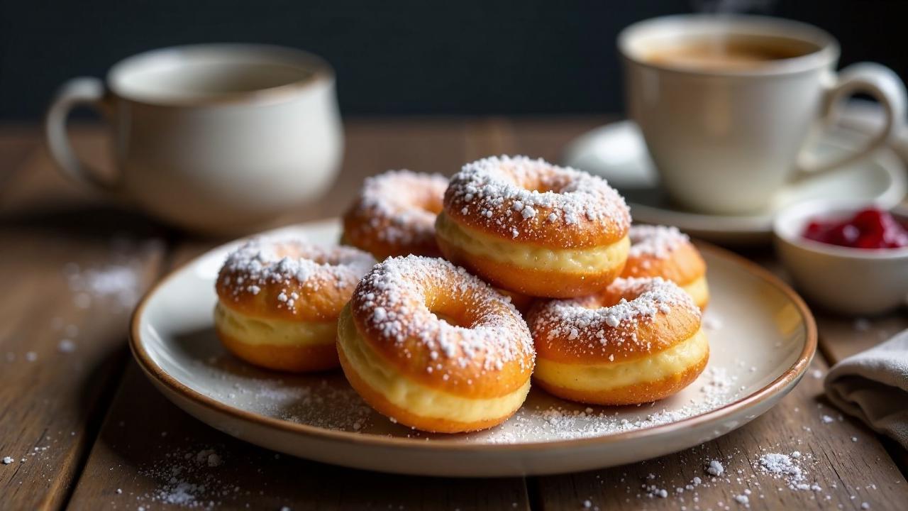 Isländische Buttermilch-Krapfen