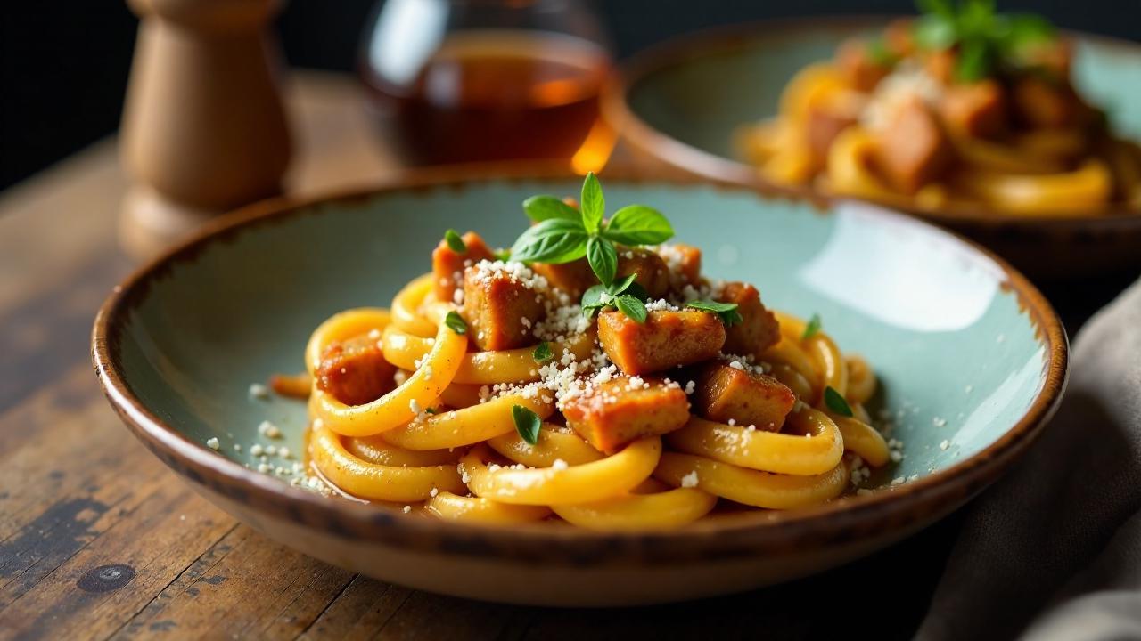 Istrische Fuži mit Kaninchenragout