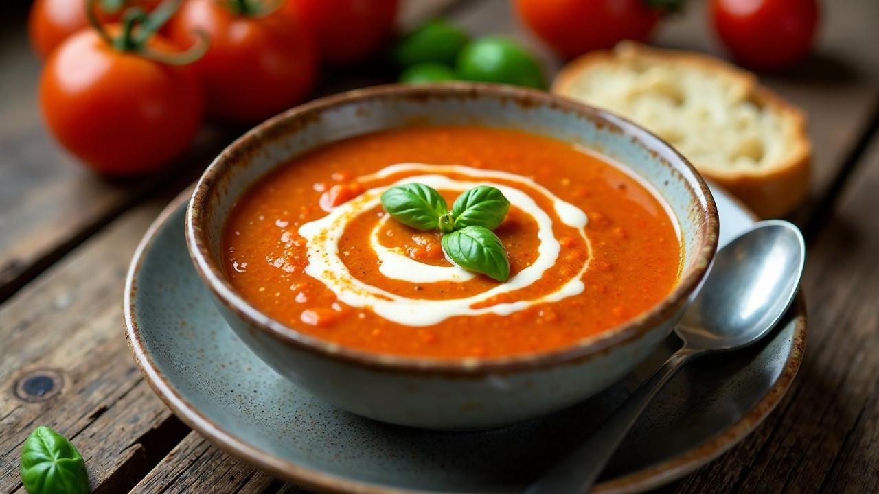 Istrische Tomatencremesuppe