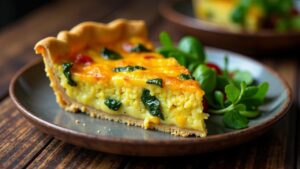 Jamaican Ackee Quiche