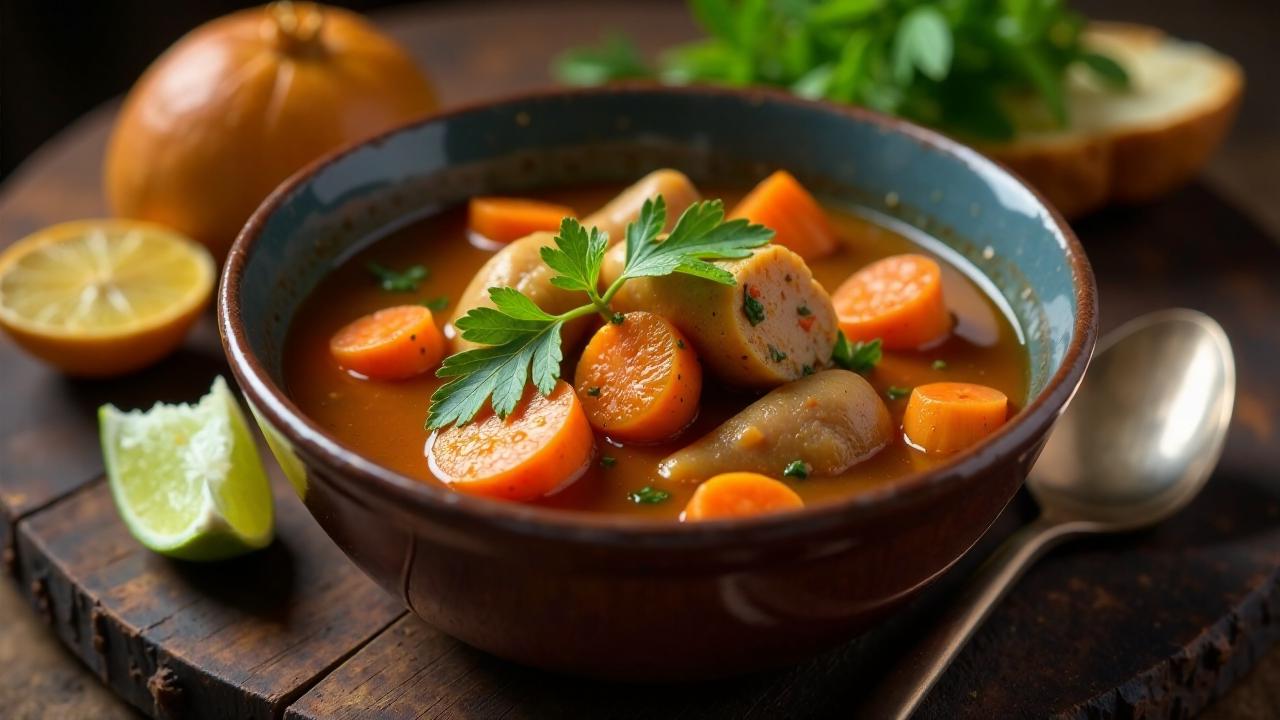 Jamaican Cow Foot Soup