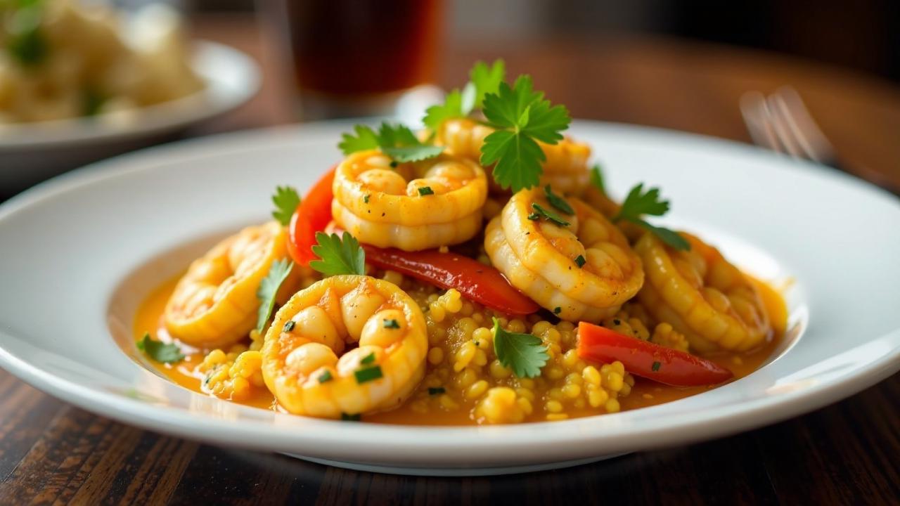 Jamaican Curry Shrimp