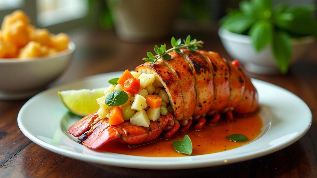 Jamaican Escovitch Lobster