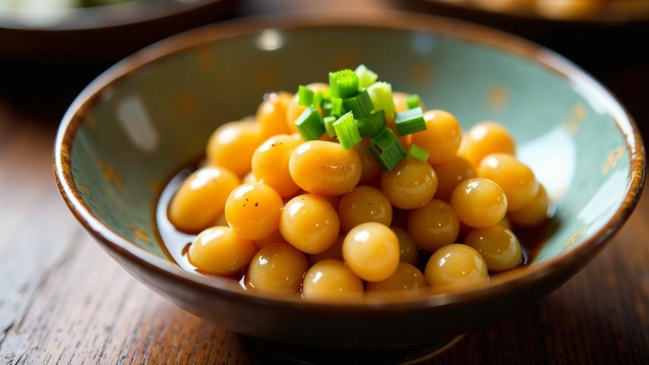 Japanische Natto-Bohnen