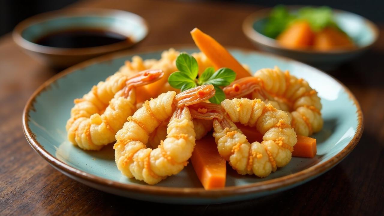 Japanisches Tempura aus der Edo-Zeit