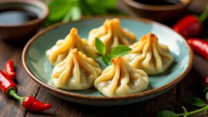 Jiaozi - Traditionelle Teigtaschen