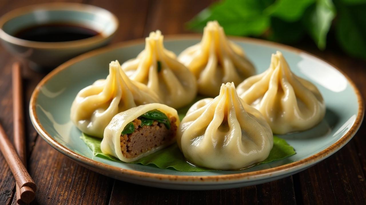 Jiaozi (Chinesische Teigtaschen)