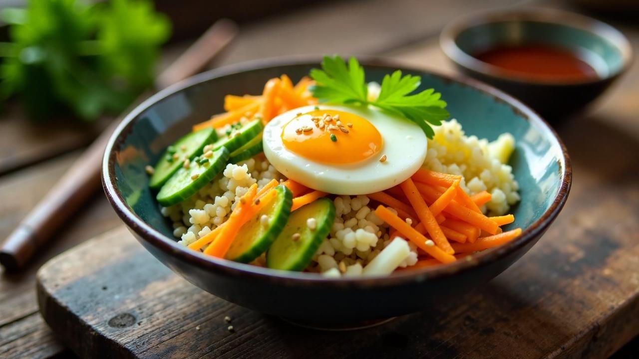 Jicama Bibimbap