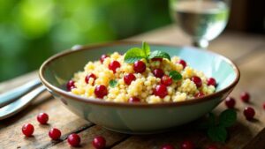 Johannisbeer-Couscous