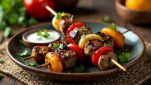 Kabob-e-Tikka: Lammstücke