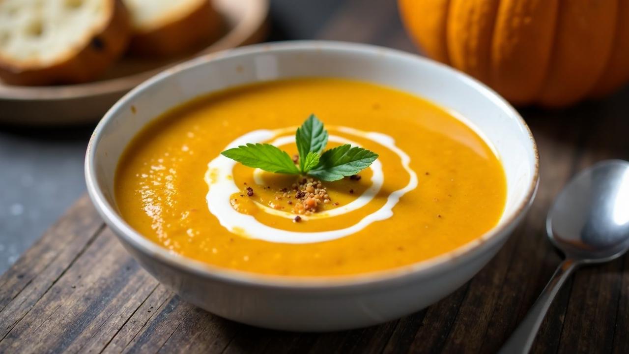 Kabocha Pumpkin Soup