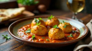 Kachakolar Kofta Curry (Bananen-Kofta-Curry)