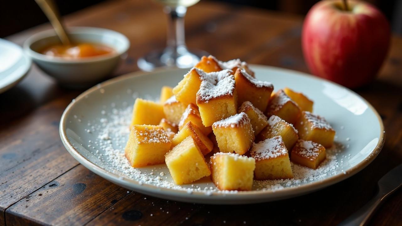 Kaiserschmarrn mit Apfelmus