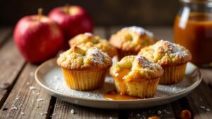 Kaiserslauterer Apfel-Karamell-Muffins