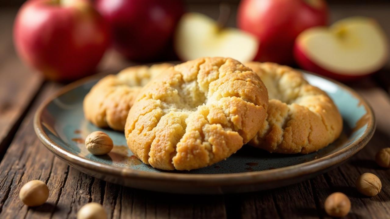 Kaiserstühler Apfel-Haselnuss-Plätzchen