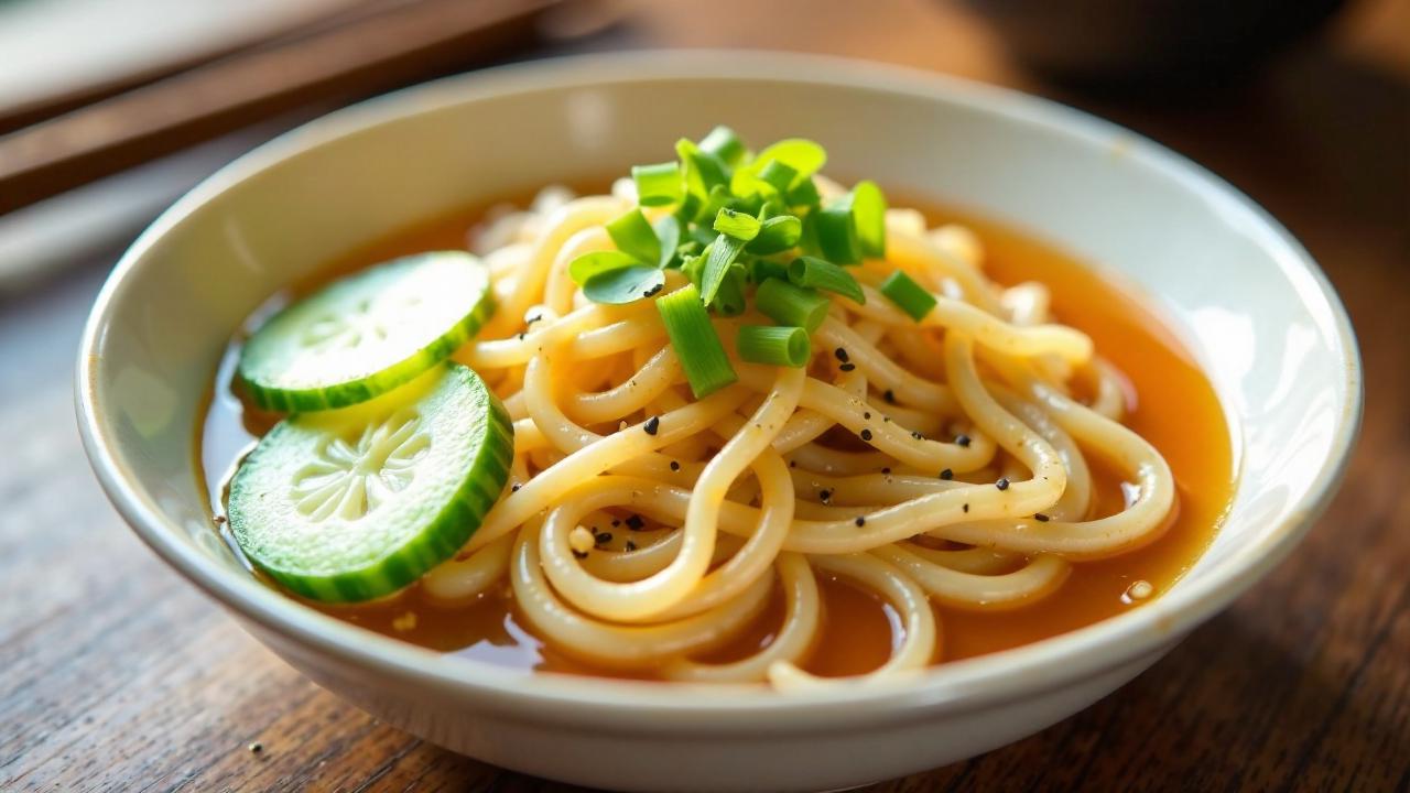 Kalte Buchweizennudeln - Naengmyeon