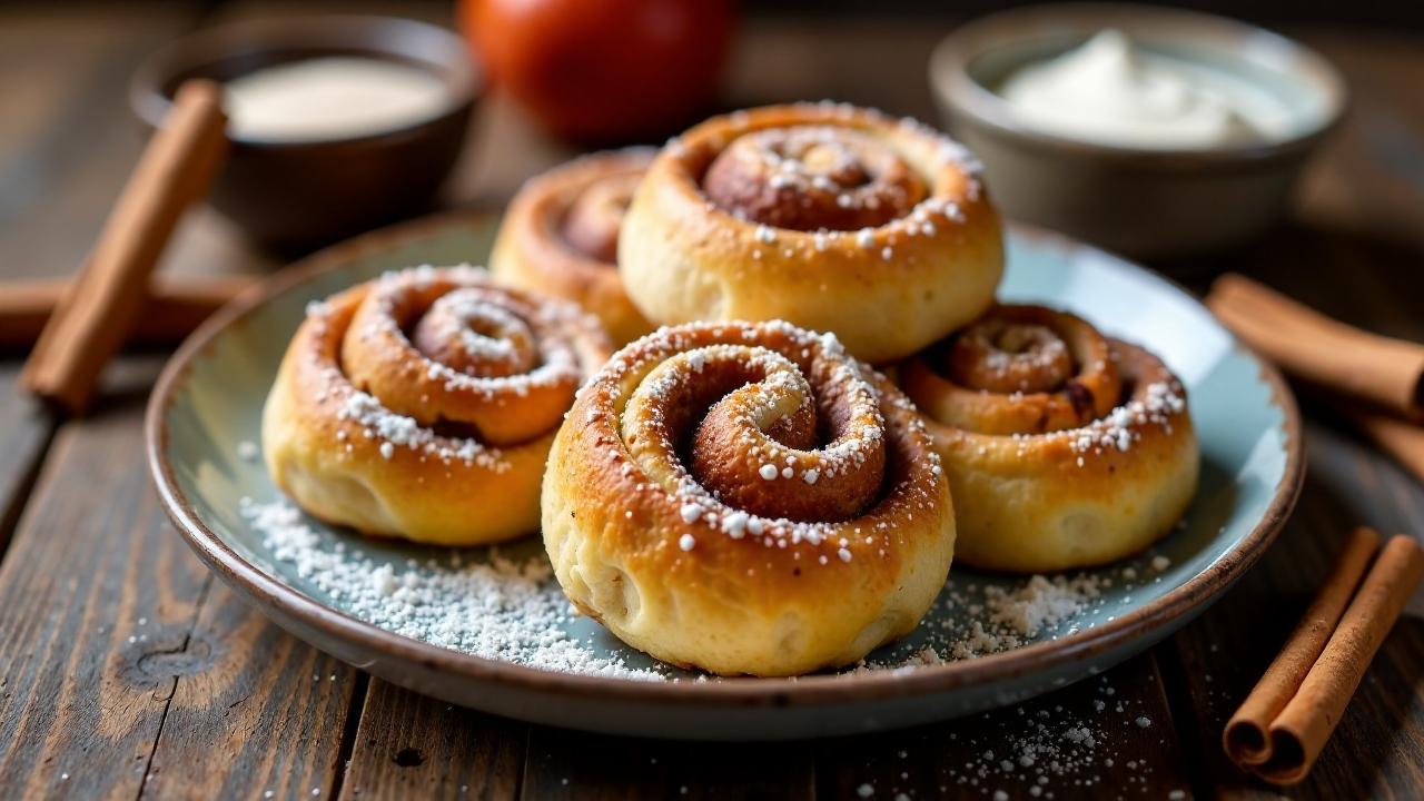 Kanelbullar (Zimtschnecken)