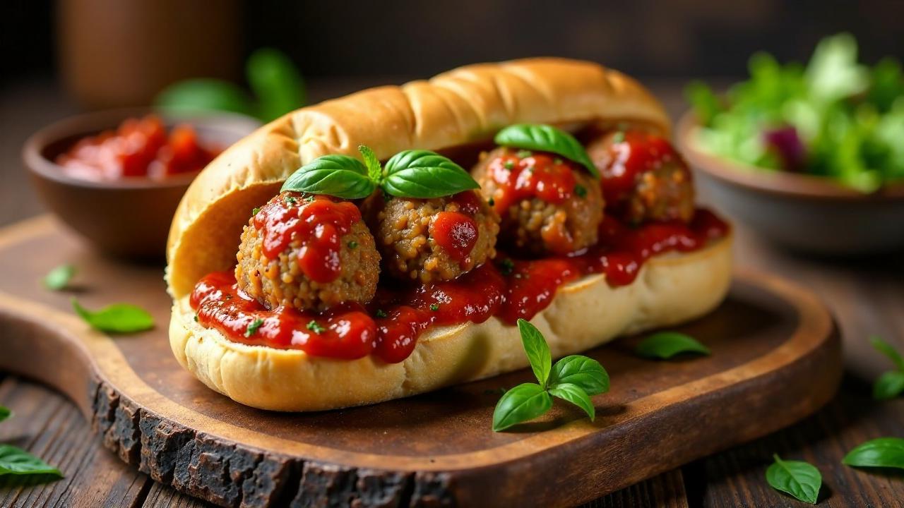 Kangaroo Meatball Sub