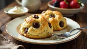 Karamell-Schokoladen-Scones