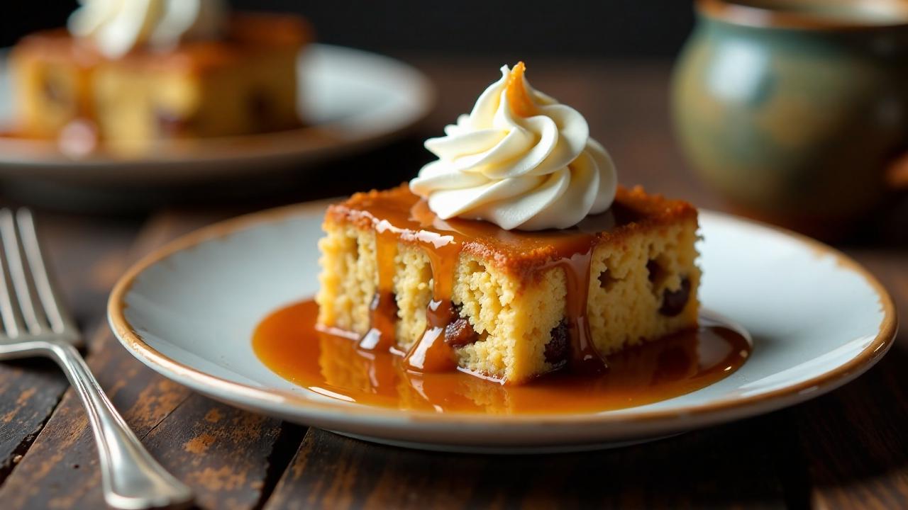 Karamell Sticky Toffee Pudding