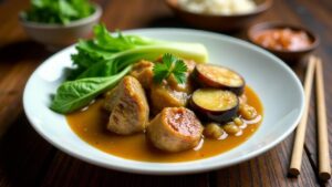 Kare-Kare (Ochsenschwanz in Erdnusssauce)