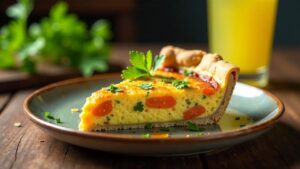 Karotten-Koriander-Quiche