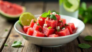 Karpouzi – Wassermelonensalat