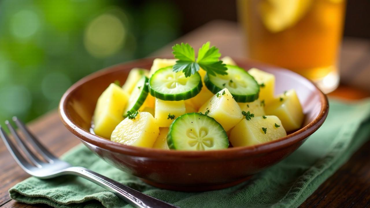 Kartoffel-Gurken-Salat wie bei Oma