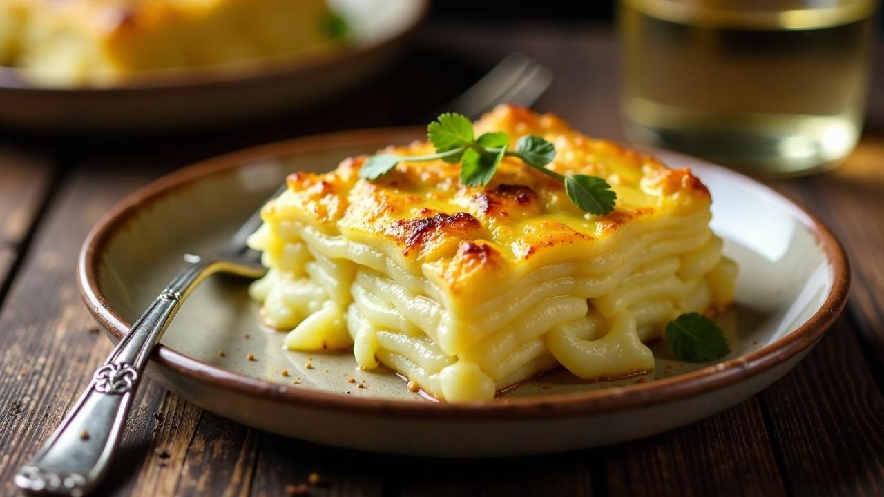 Kartoffel-Lauchgratin – Mit regionalem Käse