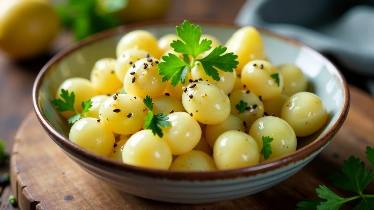 Kartoffelsalat mit Fenchelsamen