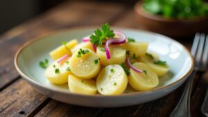 Kartoffelsalat mit Meerrettichcreme