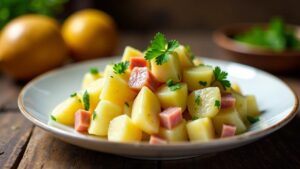 Kartoffelsalat mit Schwarzwälder Schinken