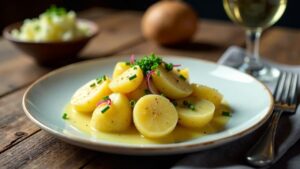 Kartoffelsalat mit Trüffelöl