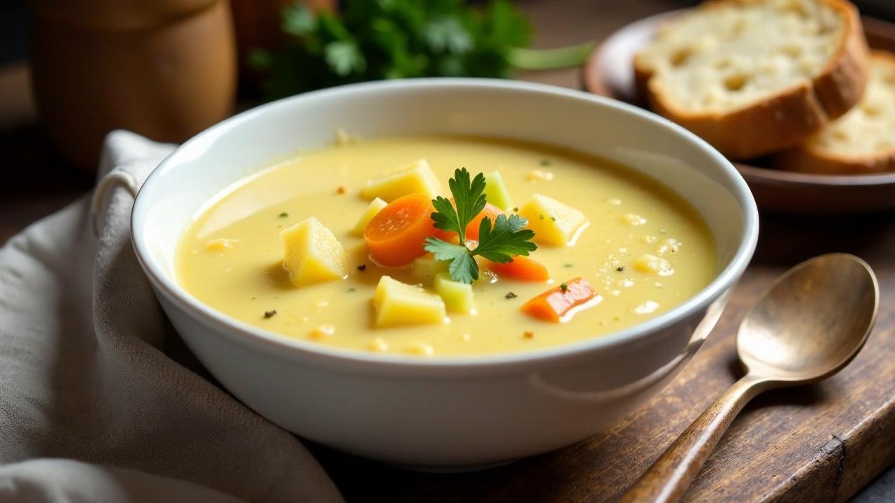 Kartoffelsuppe nach Berliner Art