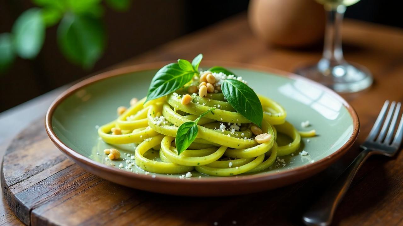 Kawakawa-Pesto Pasta