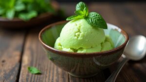 Kawakawa Mint Ice Cream - Kawakawa-Minzeis