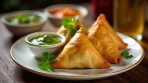 Keemasamose (Hackfleisch-Samosas)