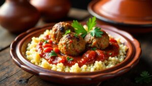 Kefta Tajine: Fleischbällchen in Tomatensauce