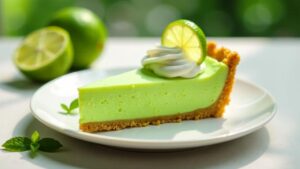 Key Lime Pie – Erfrischender Limettenkuchen aus Florida.